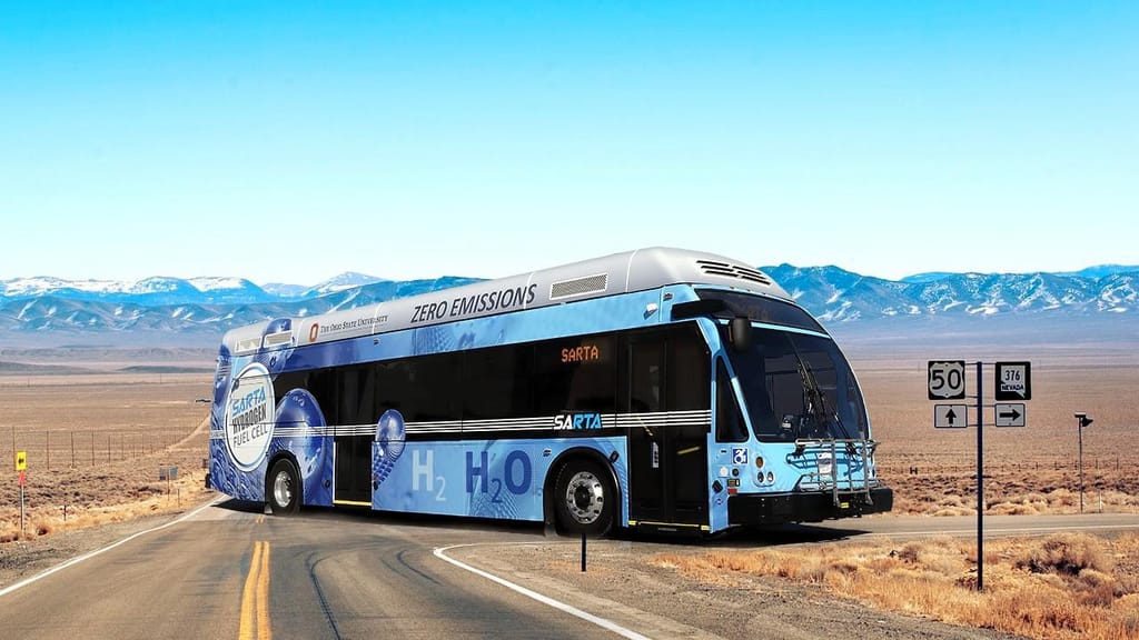Autocarro a hidrogénio Axess Evo-FC (foto: divulgação)