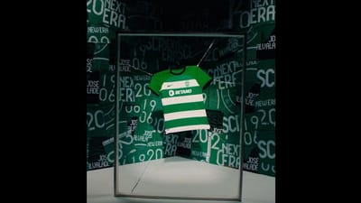 VÍDEO: Sporting revela camisola principal para a próxima época - TVI