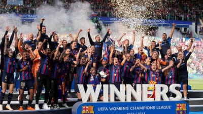 Barcelona consegue reviravolta incrível e ganha Champions feminina - TVI