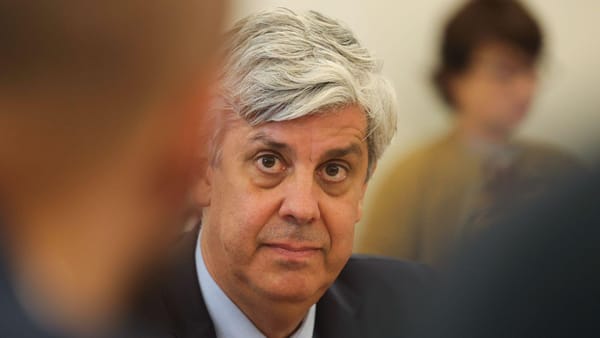 Governador do Banco de Portugal, Mário Centeno (Manuel de Almeida/LUSA)
