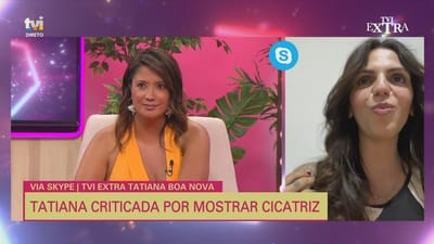 Tatiana Boa Nova reage às críticas por mostrar cicatriz no peito - Big Brother