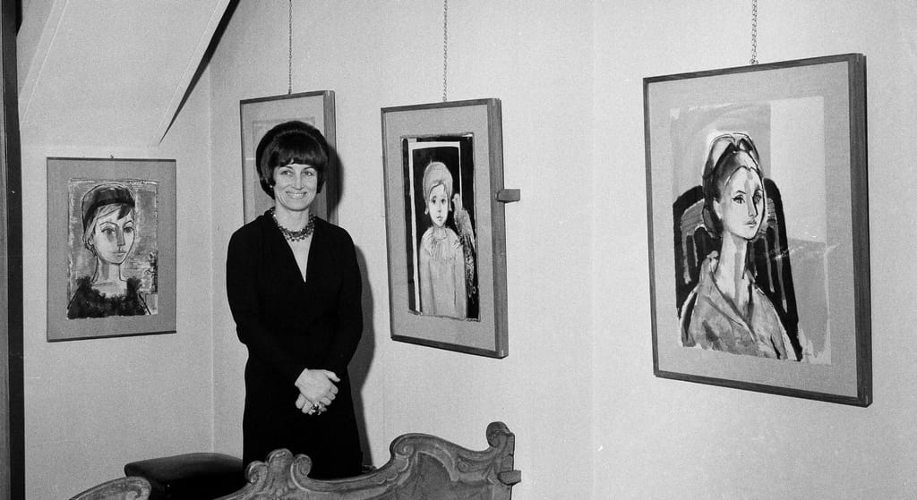 Françoise Gilot em 1965 (Arquivo AP)