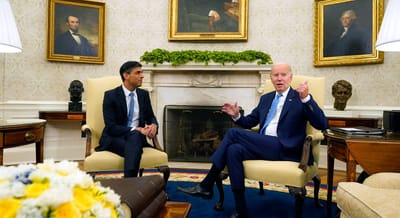 Biden e Sunak anunciam novo acordo económico e de defesa - TVI