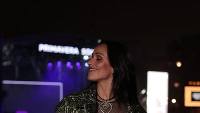 Uau! Rita Pereira arrasa com visual transparente no Primavera Sound - TVI