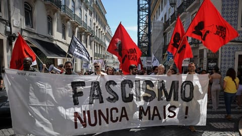Protesto contra o racismo e a xenofobia em Lisboa 