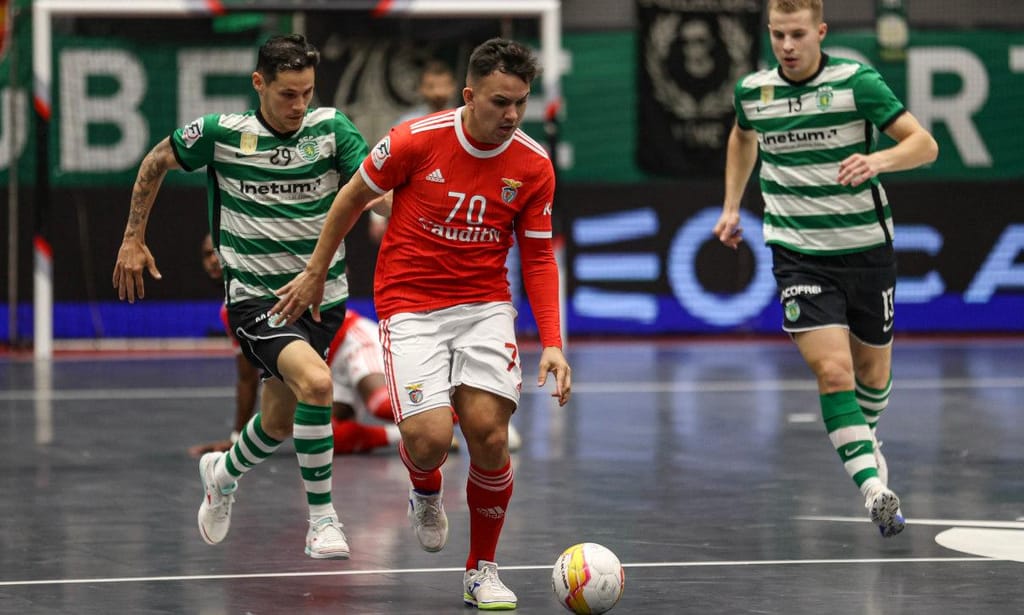 Futsal: Benfica-Sporting (Foto: site oficial do Benfica)