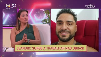 Inês Simões questiona Leandro: «Tu sujas as mãos ou só vais à obra pousar para as fotos?» - Big Brother