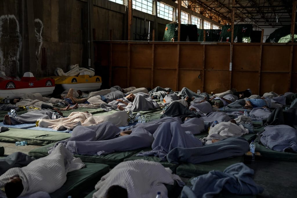 Migrantes na Grécia (Associated Press)