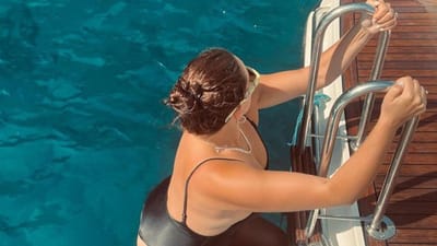Em alto-mar, Ana Guiomar recria foto sexy e ousada de  Georgina Rodríguez - TVI