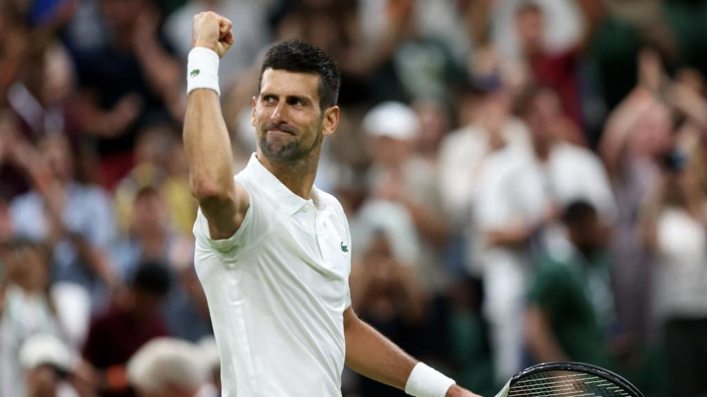Novak Djokovic em Wimbledon (EPA/NEIL HALL)