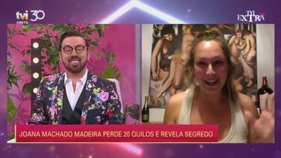 Joana Machado Madeira revela em exclusivo no TVI Extra o segredo da sua perda de peso! Saiba tudo - TVI