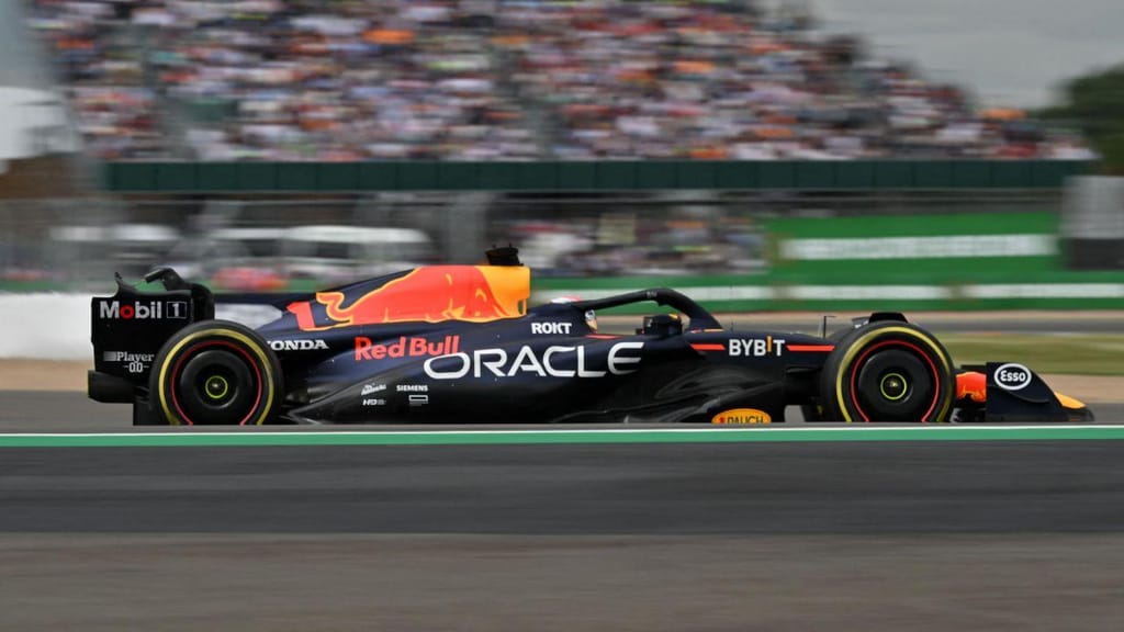 Max Verstappen no GP do Reino Unido em Fórmula 1 (ANDREJ ISAKOVIC/AFP via Getty Images)