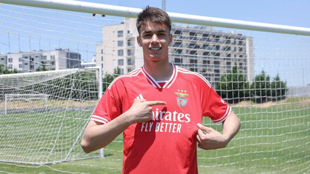 Luka Velickovic (João Paulo Trindade/SL Benfica)