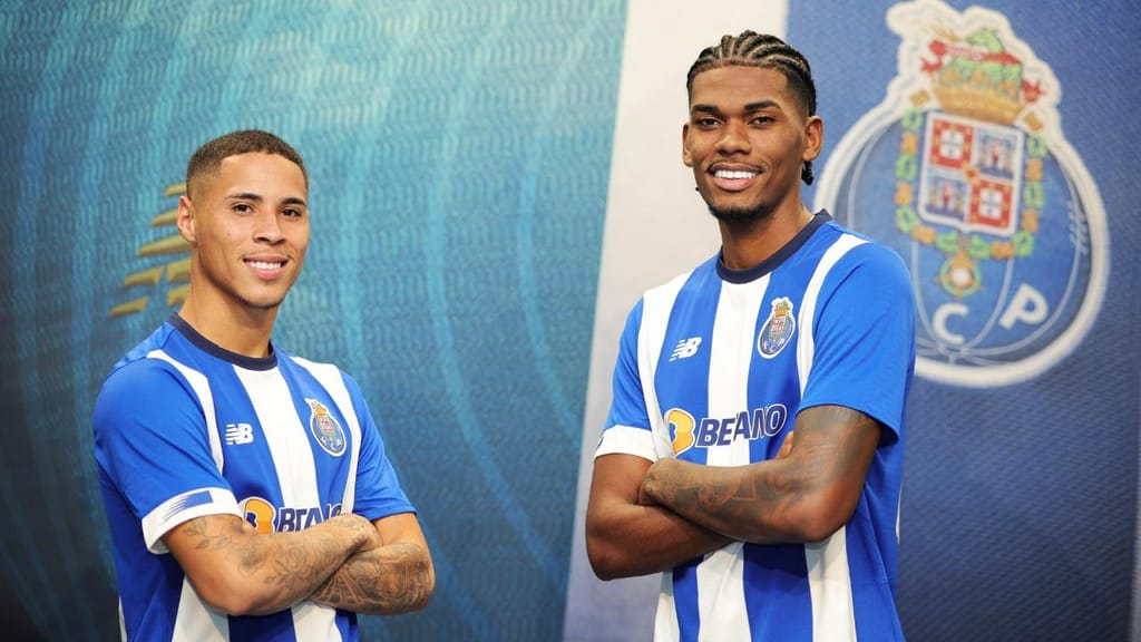 Kennyd Lima e Eric Pimentel (FOTO: FC Porto)