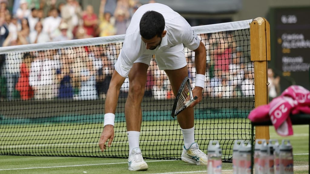 Final de Wimbledon: Carlos Alcaraz-Novak Djokovic (EPA/TOLGA AKMEN)