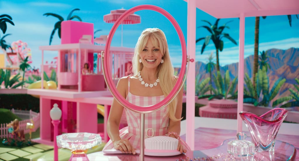 Margot Robbie no filme Barbie (AP)