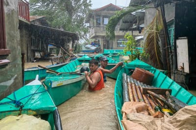 Seis mortos nas Filipinas após passagem do super tufão Doksuri, que está a começar a perder intensidade - TVI