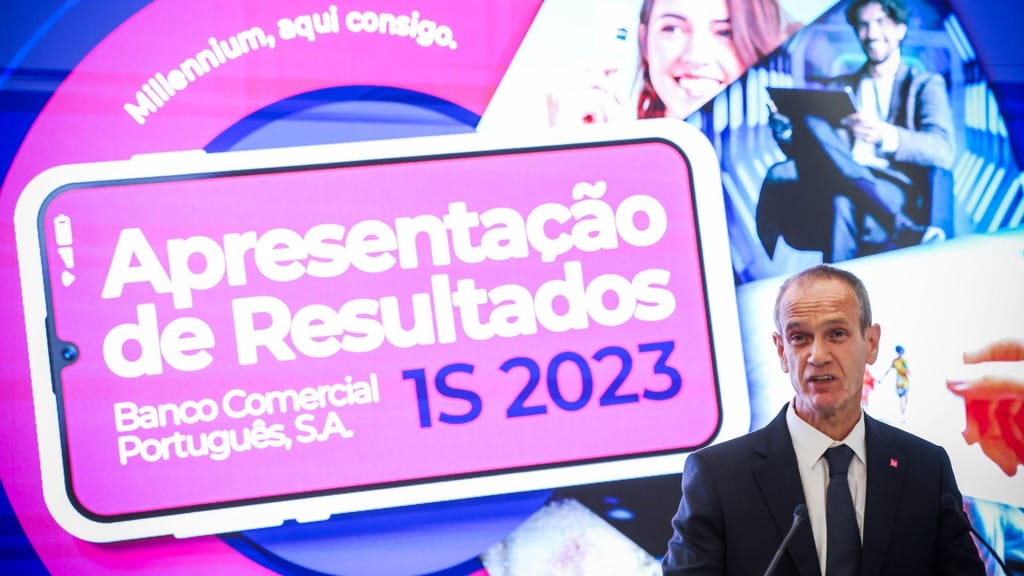 Miguel Maya, presidente do BCP (José Sena Goulão/Lusa)