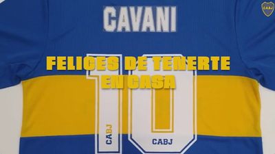 OFICIAL: Cavani é o novo número 10 do Boca Juniors - TVI