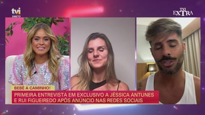 A primeira entrevista exclusiva de Jéssica Antunes e Rui Figueiredo após o anúncio da gravidez: «fiquei aflito...» - Big Brother