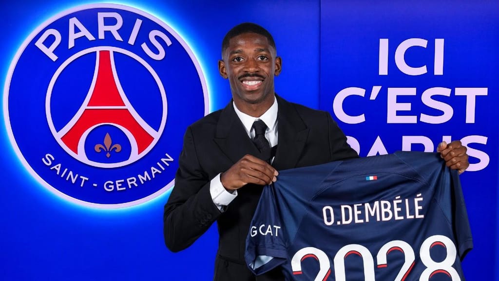 Ousmane Dembélé (foto: PSG)