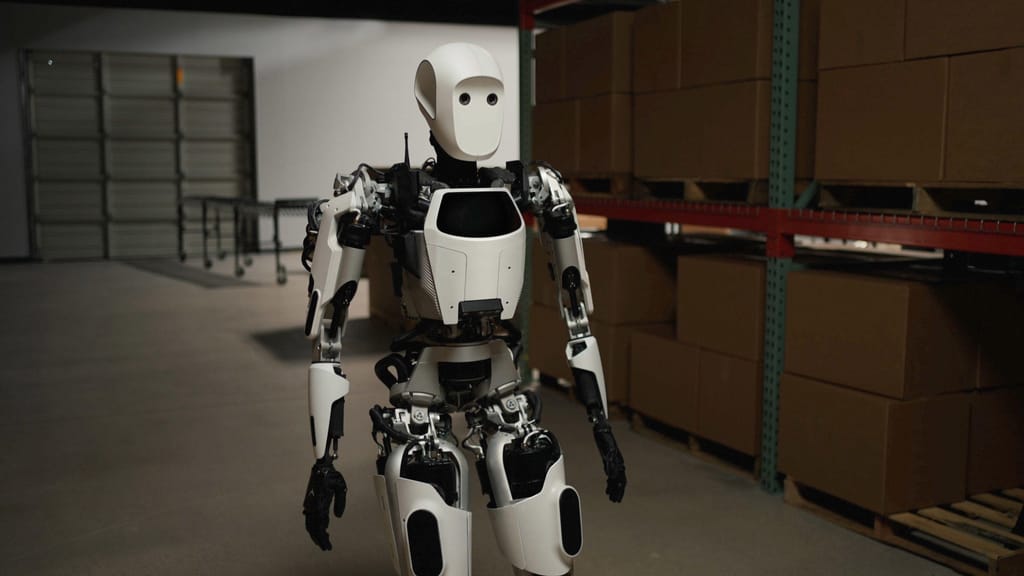 O Apollo é o mais recente robot humanóide da Apptronik. Imagem cortesia da Apptronik