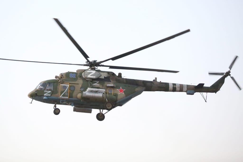 Helicóptero russo Mil Mi-8 (AP)