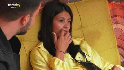Jéssica desabafa com Monteiro e mostra-se confusa: «Eu sinto-me muito atraída pelo Fábio, mas…» - Big Brother
