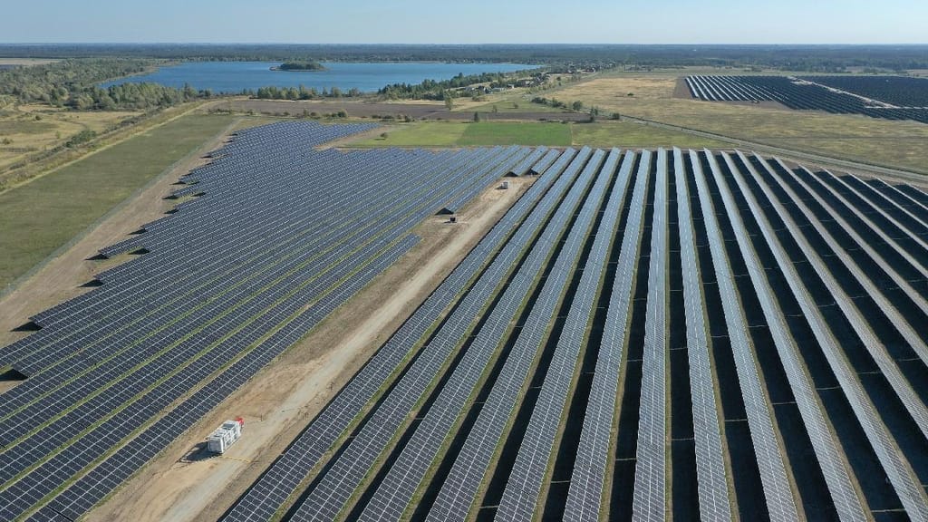 Central solar EDPR, Polónia (foto: divulgação)
