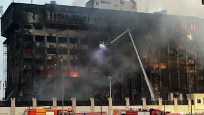 Incêndio de grandes dimensões faz pelo menos 38 feridos no Egito - TVI