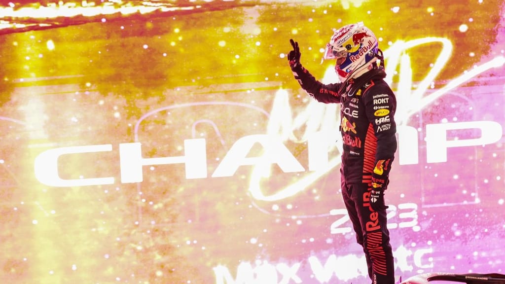 Max Verstappen é campeão do mundo de Fórmula 1 (ALI HAIDER/EPA)