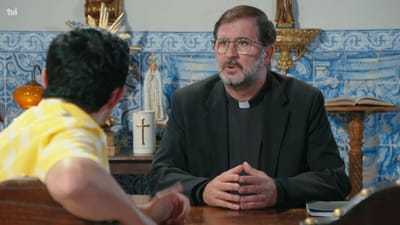 Jorge deixa Padre Isidro sem palavras: «Queria que o Sr. Padre celebrasse a minha cerimónia!» - TVI