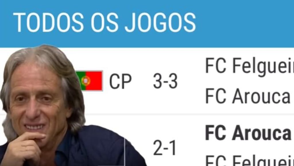 Jorge Jesus (Instagram/FC Felgueiras)