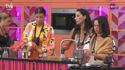 Vina Ribeiro passa-se com Márcia devido à nomeação: «Deves achar que eu ando a comer gelados com a testa!» - Big Brother