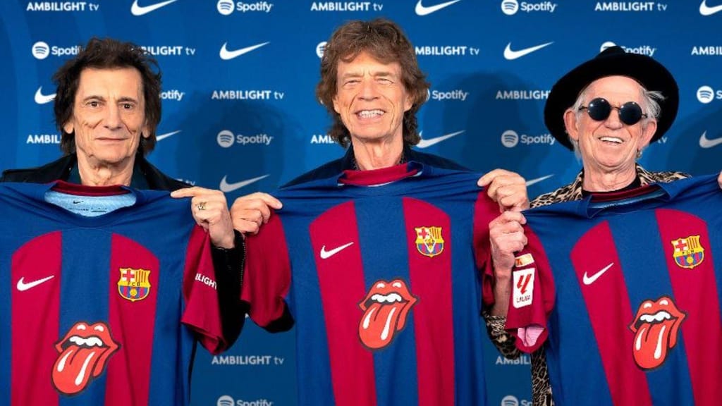 Barcelona e Rolling Stones assinam acordo para o clássico
