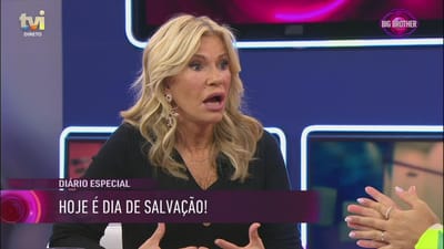 Cinha Jardim sobre discussão encenada por parte de Vina com Palmira: «Uma grande amiga a Vina!» - Big Brother