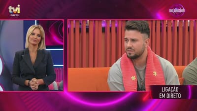 Francisco Monteiro é confrontado por Cristina Ferreira: «Porque é que não participou na prova?» - Big Brother