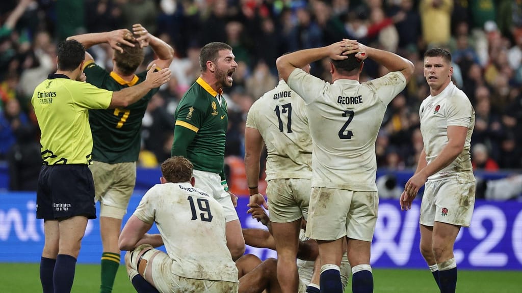 África do Sul vence Inglaterra e está na final do mundial de Rugby