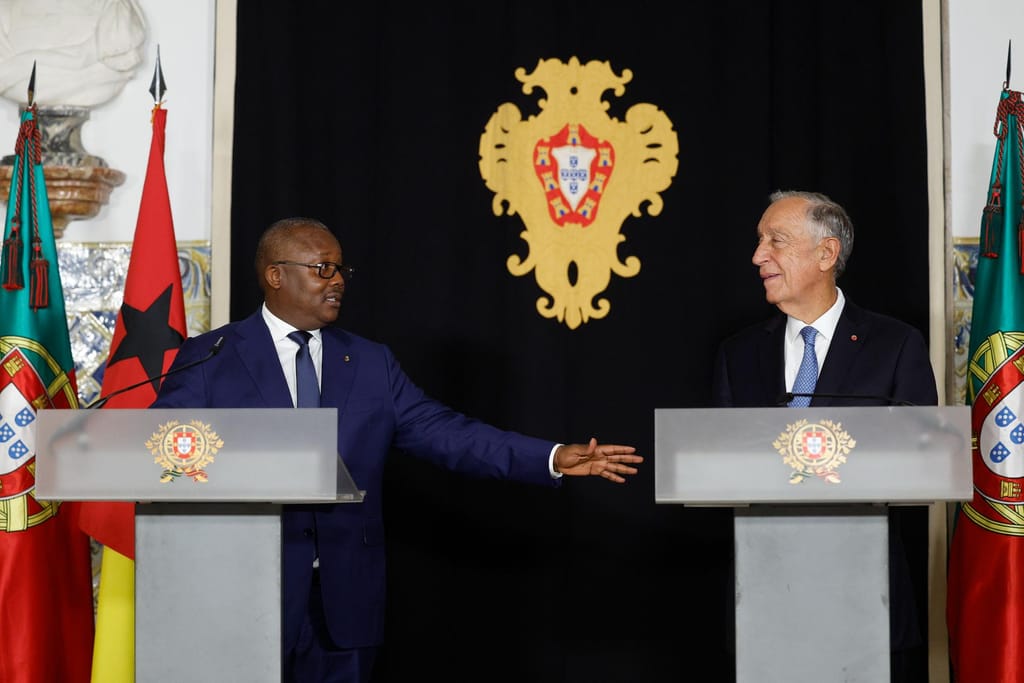 Presidente da Guiné-Bissau, Umaro Sissoco Embaló, inicia visita a Portugal (LUSA)