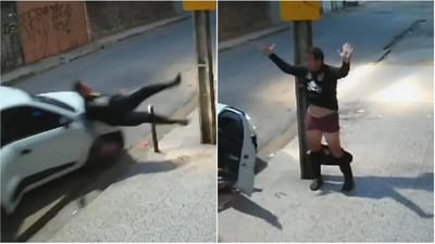 Foi assaltado duas vezes, atropelado e obrigado a ficar em cuecas: aconteceu em Fortaleza, Brasil - TVI