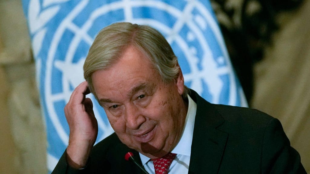 António Guterres (Amr Nabil/AP)