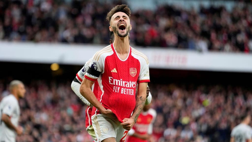 Fabio Vieira, Arsenal (foto: AP Photo/Kirsty Wigglesworth)
