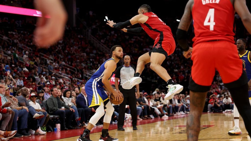 Houston Rockets-Golden State Warriors (Tim Warner/Getty Images)