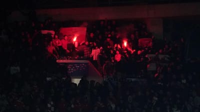 Tochas lançados por adeptos: Benfica pede desculpa e promete colaborar com justiça - TVI