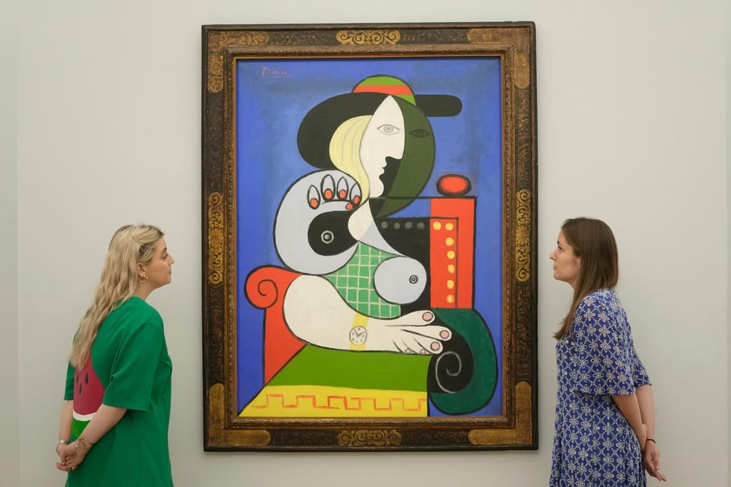 Pablo Picasso - "Mulher com Relógio" (AP)