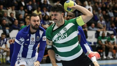 Andebol: siga EM DIRETO o clássico entre o Sporting e o FC Porto - TVI