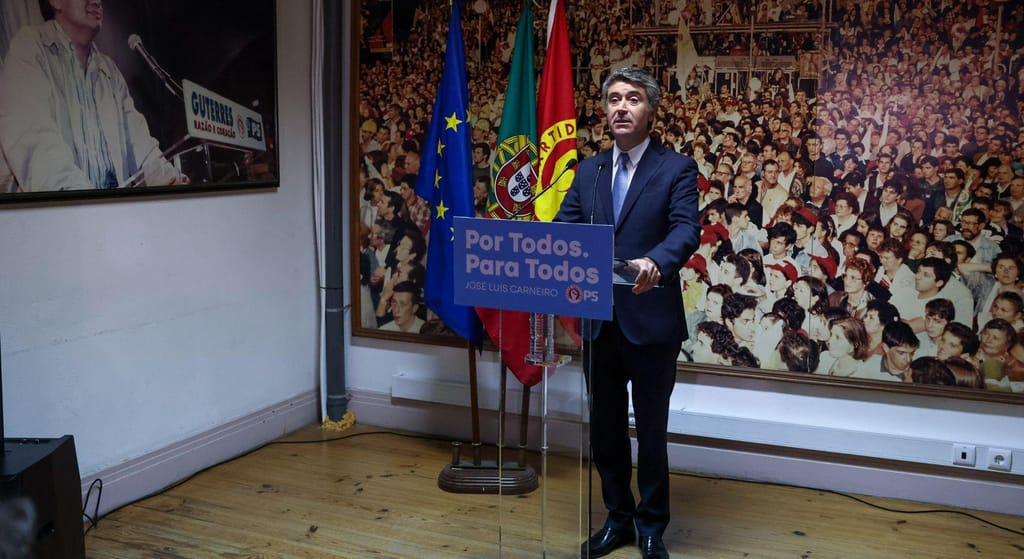 José Luís Carneiro apresenta candidatura à liderança do PS (Lusa/Paulo Novais)