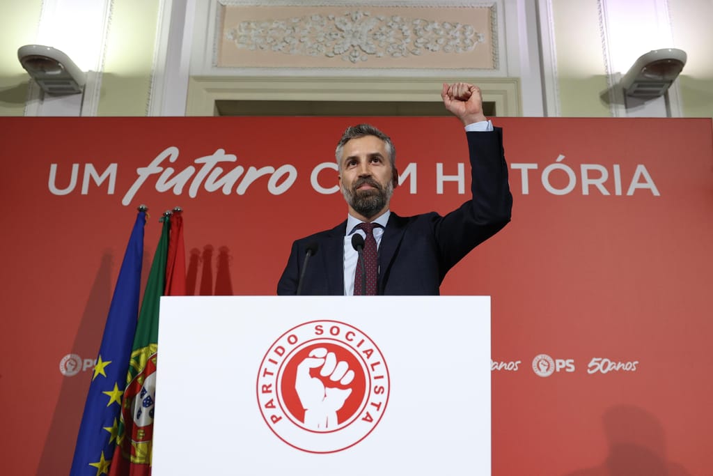 Pedro Nuno Santos apresenta candidatura à liderança do Partido Socialista (José Sena Goulão/ Lusa)