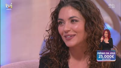 Sara Barradas sobre relação com José Raposo: «Eu quero mais é que estejamos juntos toda a vida» - TVI