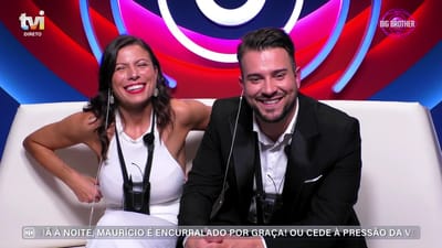 De sorrisos na cara, Francisco Monteiro e Márcia Soares esclarecem o que sentem um pelo outro - Big Brother